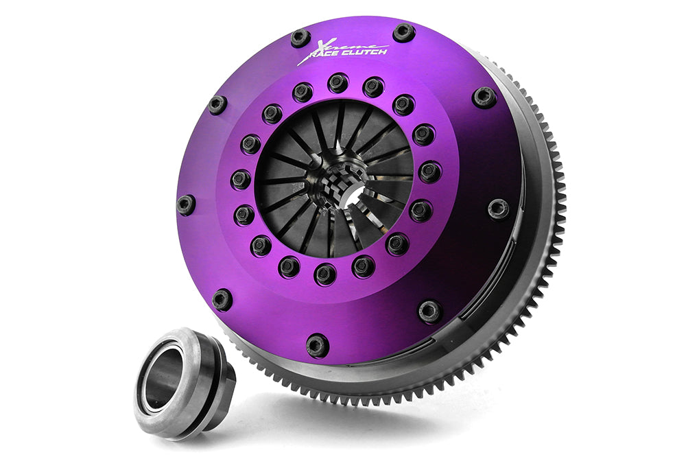 Xtreme Performance - 200mm Rigid Ceramic Twin Plate Clutch Kit Incl Flywheel 1200Nm