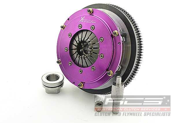 Xtreme Performance - 200mm Sprung Ceramic Twin Plate Clutch Kit Incl Flywheel 1200Nm