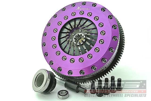Xtreme Performance - 230mm Organic Twin Plate Clutch Kit Incl Flywheel 1200Nm
