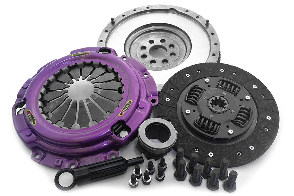 Clutch Kit - Xtreme Performance Heavy Duty Organic Incl Flywheel 340Nm  Conversion kit Dual-mass to solid flywheel