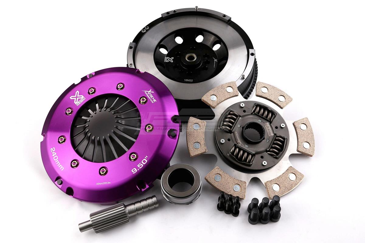 Clutch Kit - Xtreme Performance Race Sprung Ceramic Incl Flywheel 910Nm