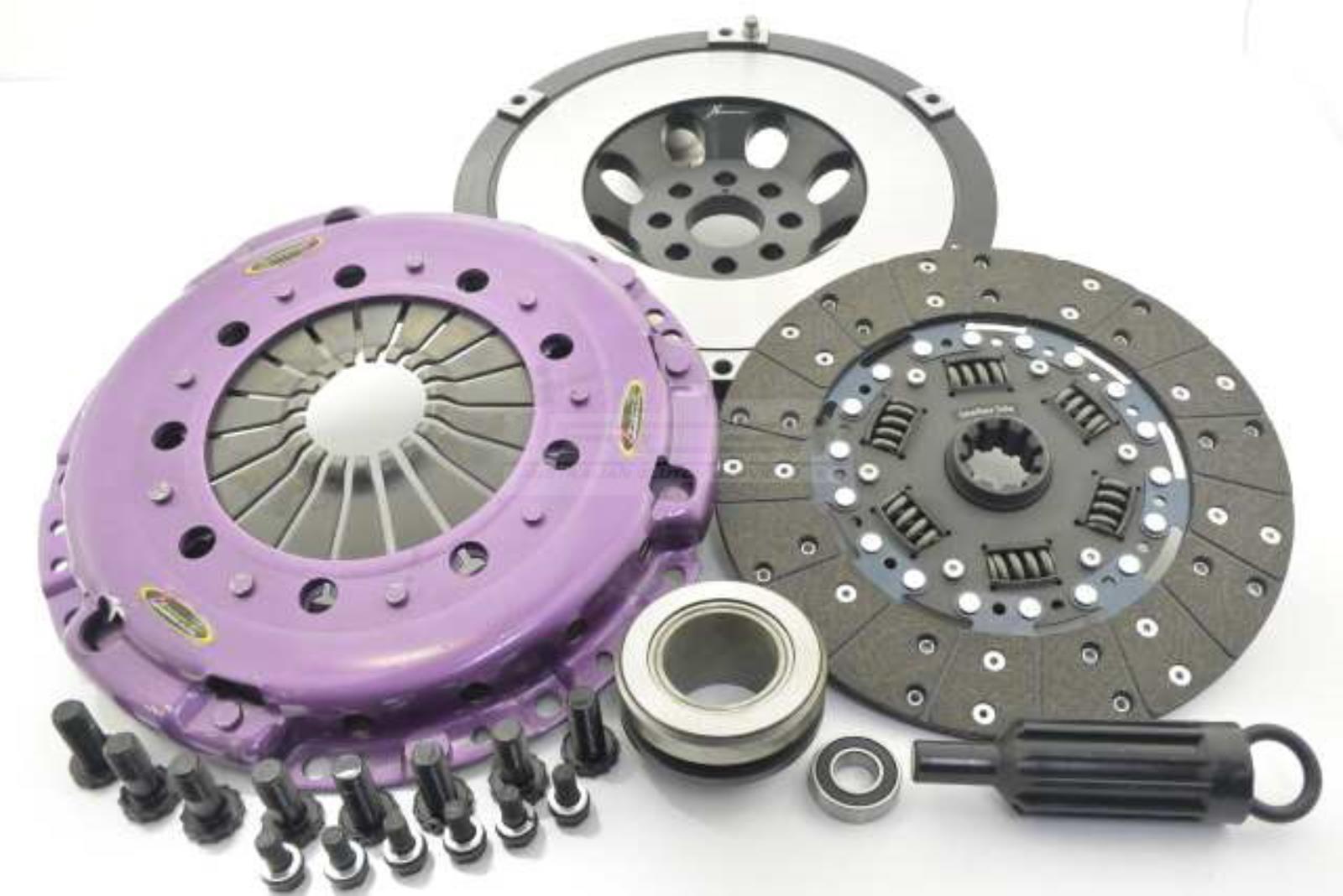 Clutch Kit - Xtreme Performance Heavy Duty Organic Incl Flywheel 460Nm  Conversion kit Dual-mass to solid flywheel