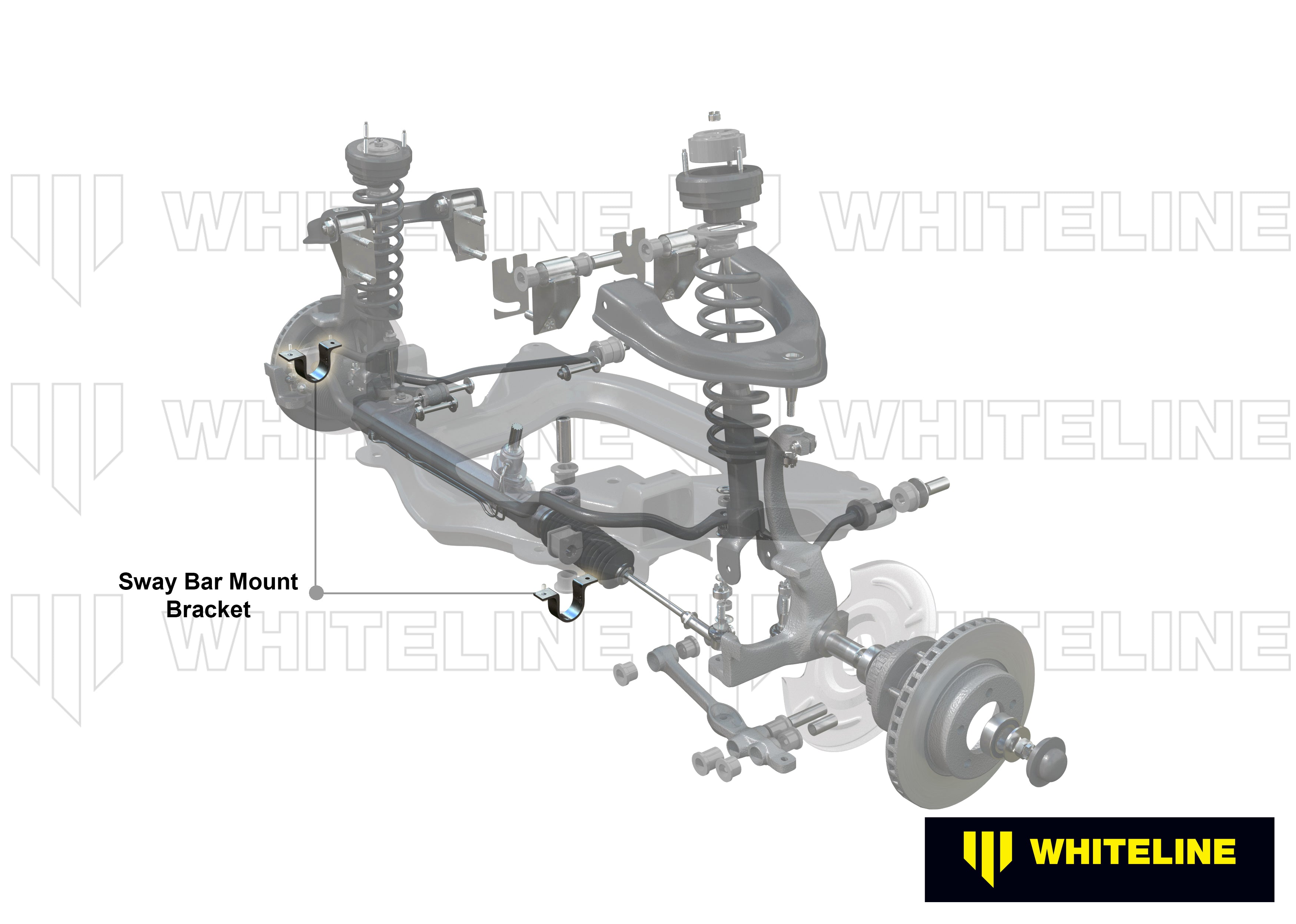 Whiteline Sway Bar Mount - Saddle Kit - Chrysler Chrysler / Valiant / Valiant Charger - KBR19 - image 4