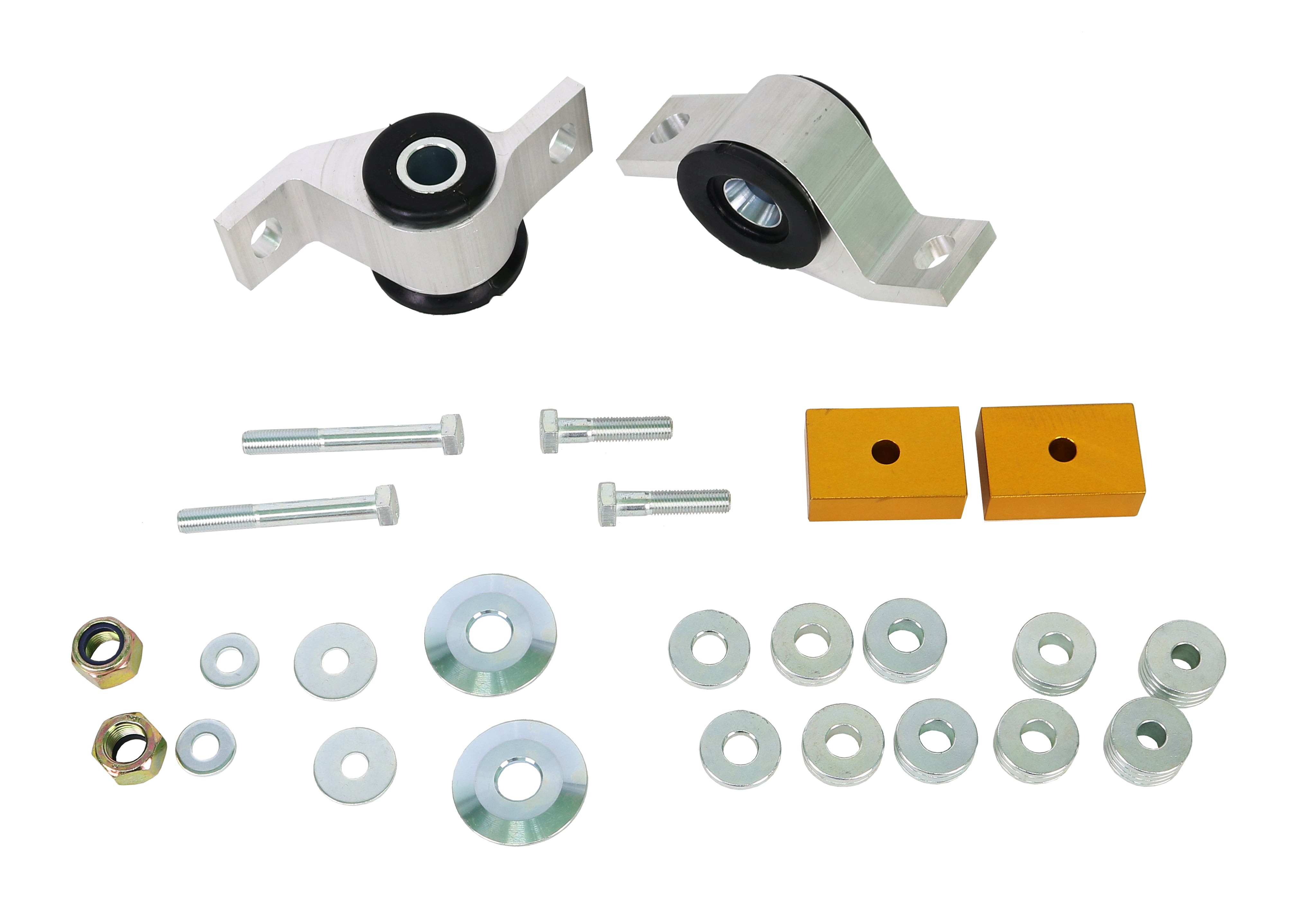 Whiteline Control Arm Lower - Inner Rear Bushing Kit-Double Offset - Subaru Impreza WRX STI - KCA359M - KCA359M - image 3