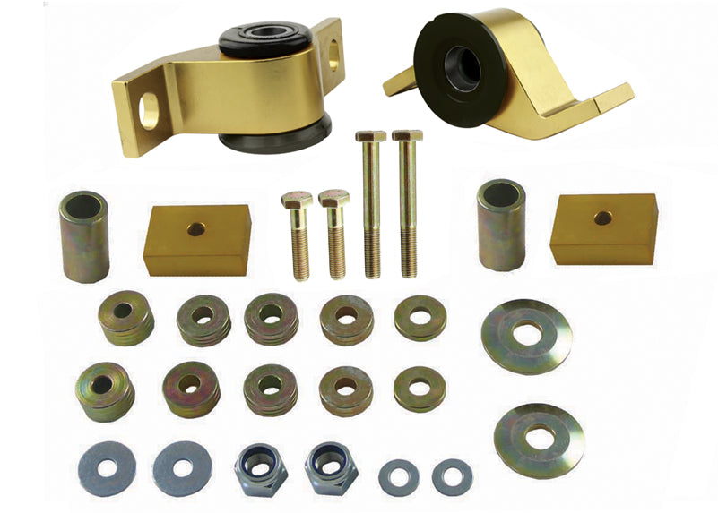 Whiteline Control Arm Lower - Inner Rear Bushing Kit-Double Offset - Subaru Impreza WRX STI - KCA362 - KCA362 - image 3