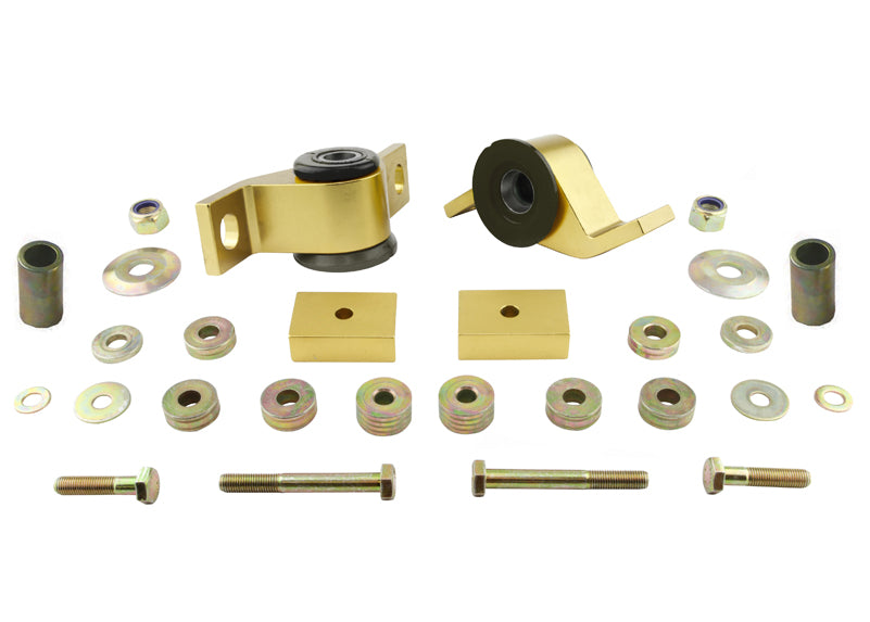 Whiteline Control Arm Lower - Inner Rear Bushing Kit-Double Offset - Subaru Impreza WRX STI - KCA362 - KCA362