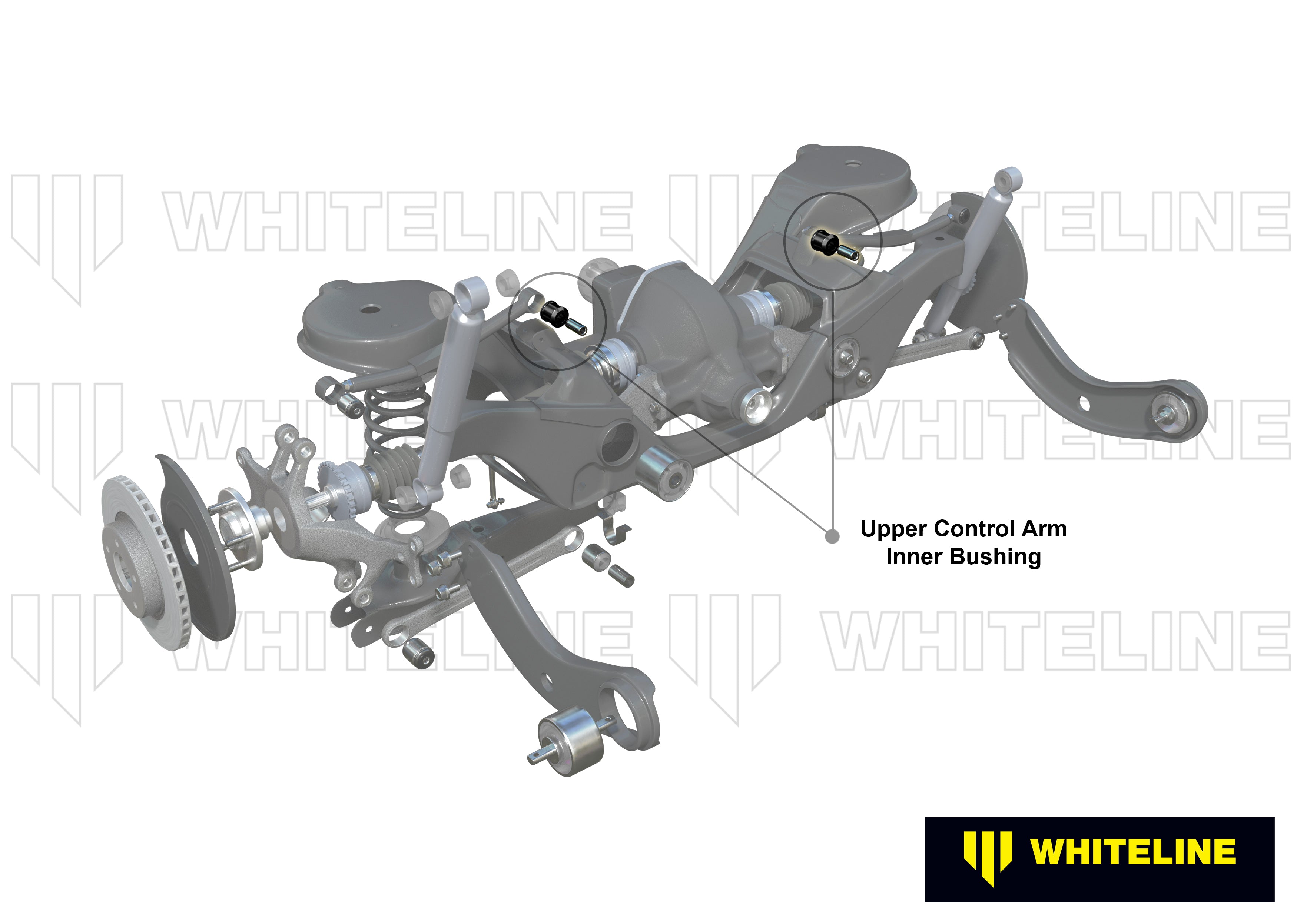 Whiteline Control Arm Upper - Inner Bushing Kit-Double Offset - KCA394 - KCA394 - image 4