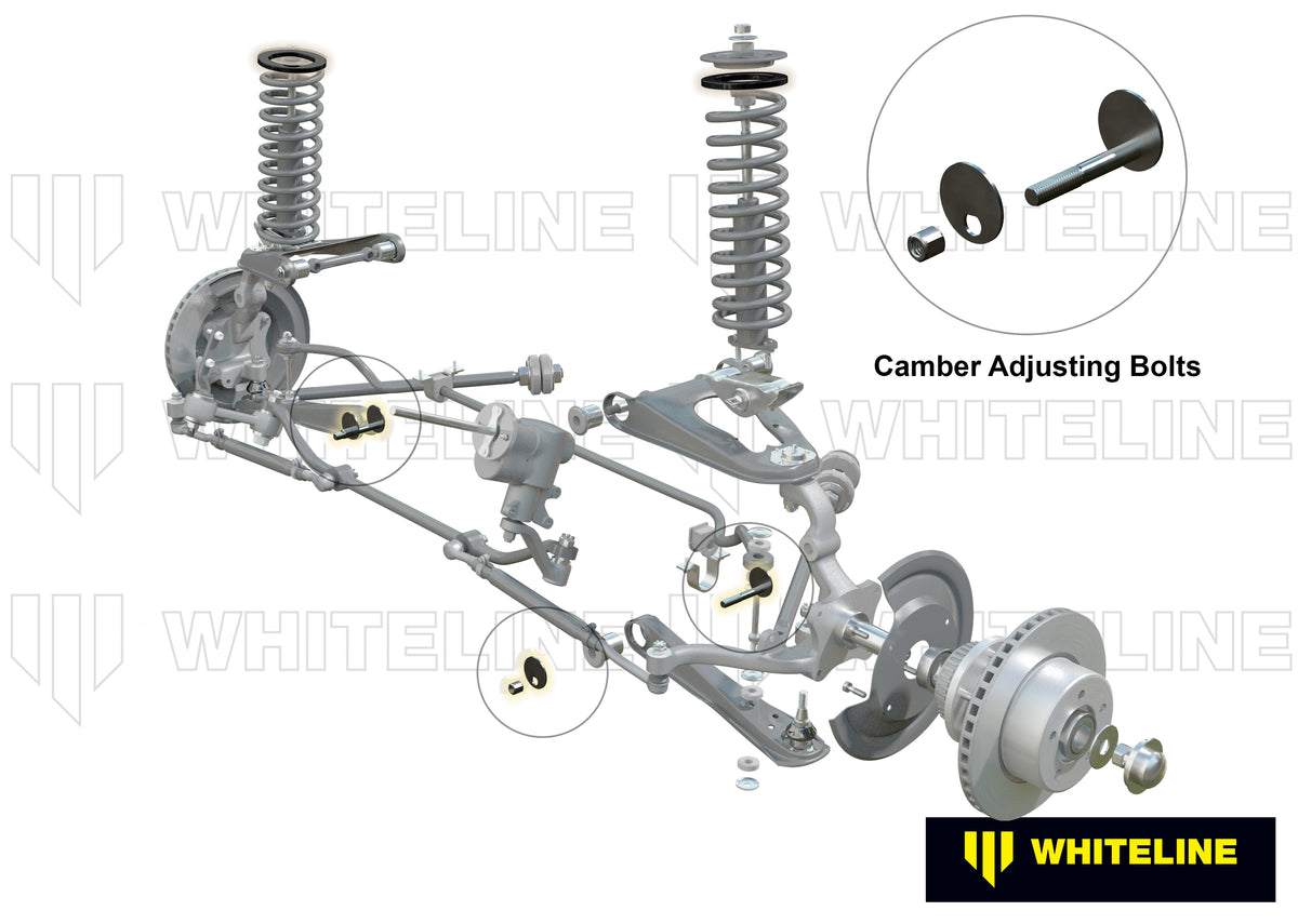 Whiteline Control Arm Lower - Inner Camber Bolt Kit - KCA448 - image 4