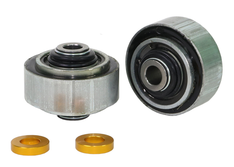 Whiteline Control Arm Lower - Inner Rear Bushing Kit-Double Offset - KCA474 - KCA474