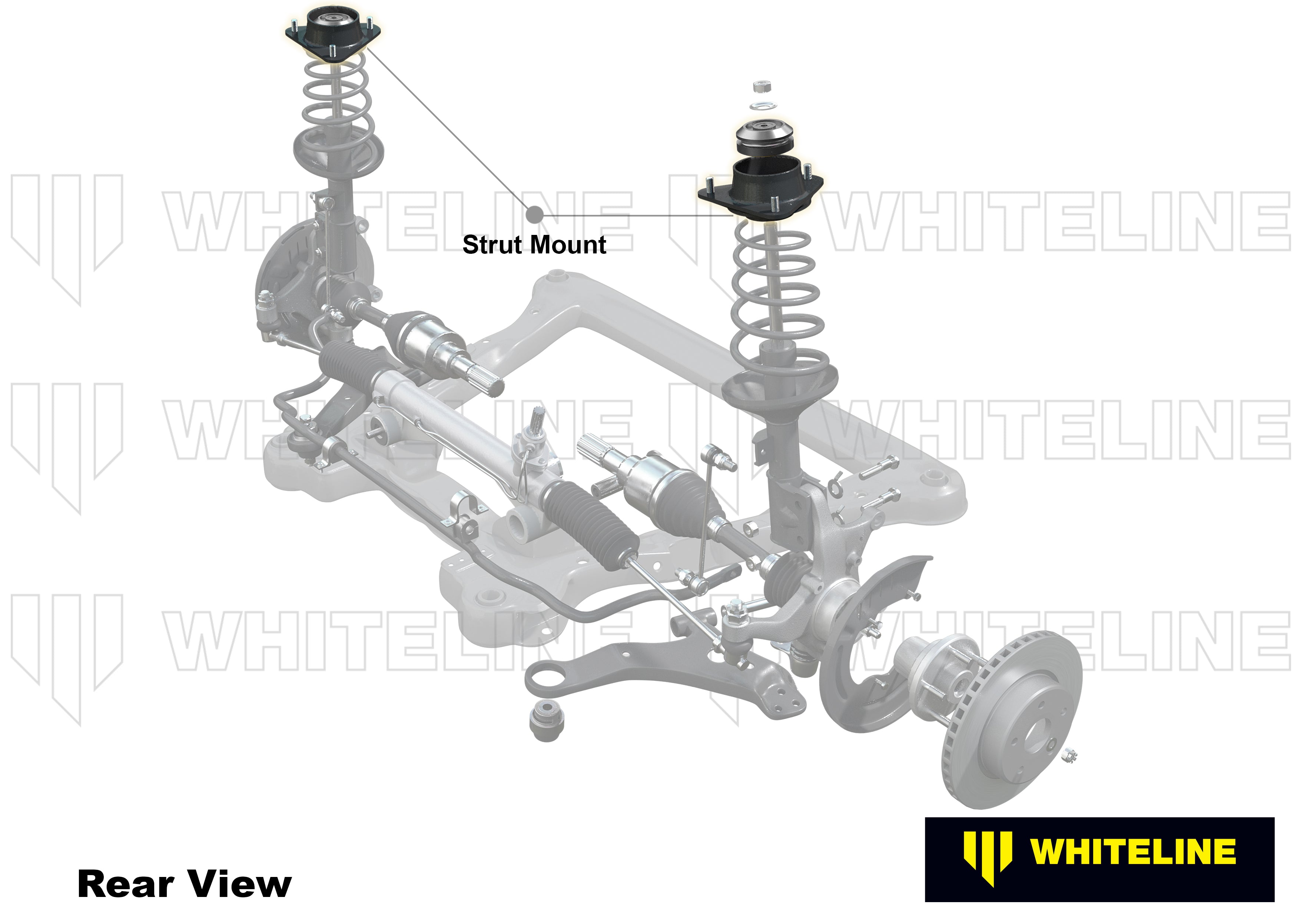 Whiteline Strut Mount - Kit - KCA476 - KCA476 - image 4