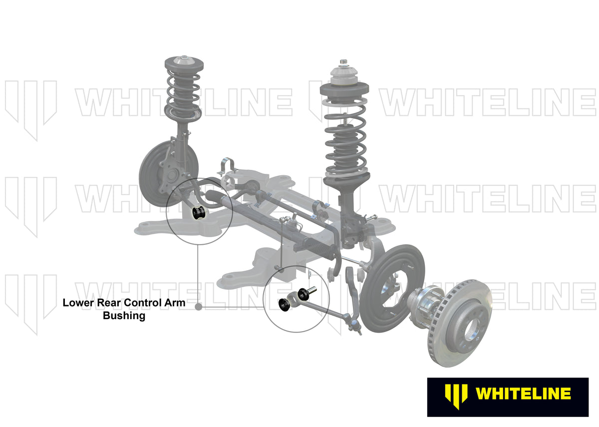Whiteline Control Arm Lower - Bushing Kit-Double Offset - BMW Z4 / Toyota Supra - KCA497 - image 4