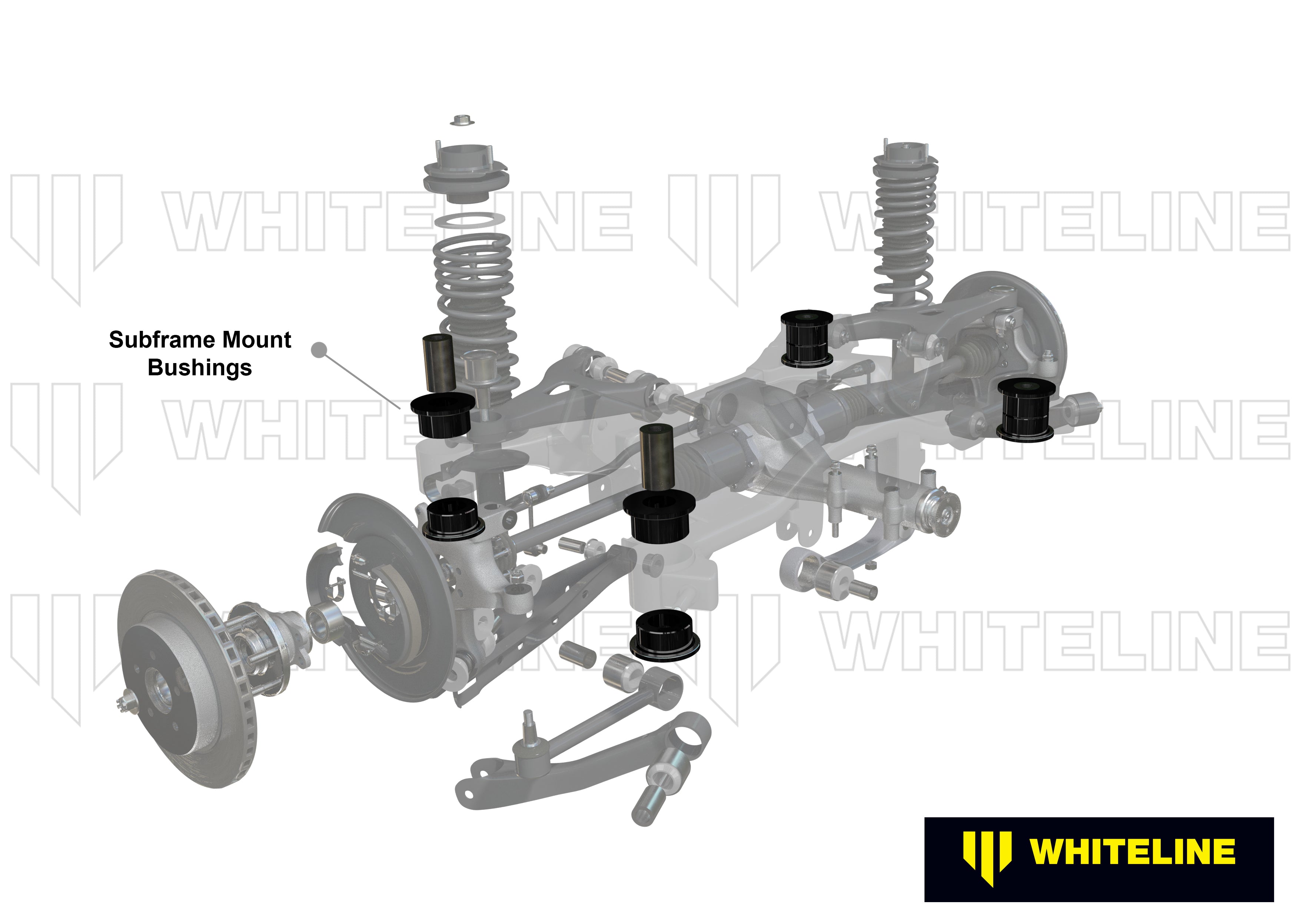 Whiteline Subframe - Bushing Kit - KCA518 - KCA518 - image 4