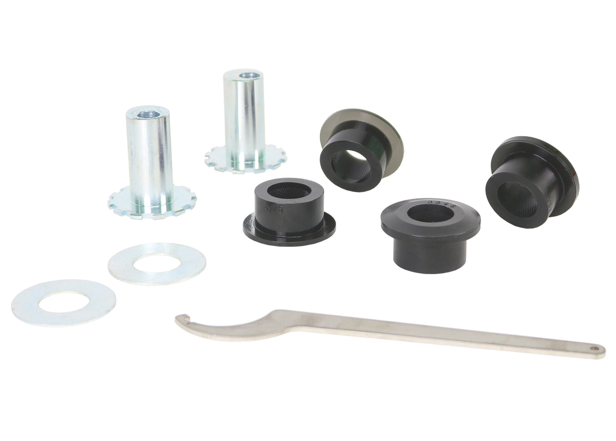 Whiteline Control Arm Lower - Inner Front Bushing Kit-Double Offset - KCA538 - KCA538