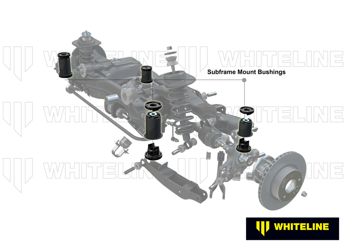Whiteline Subframe - Bushing Kit - BMW 1 / 3 / X1 - KDT918 - image 4