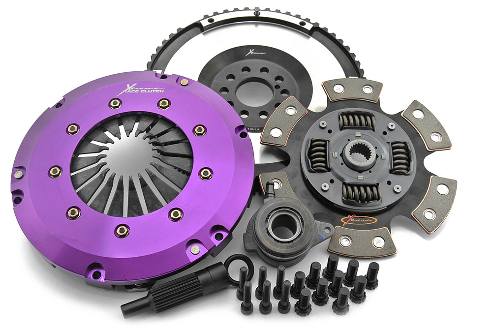 Clutch Kit - Xtreme Performance Race Sprung Ceramic Incl Flywheel & CSC 910Nm