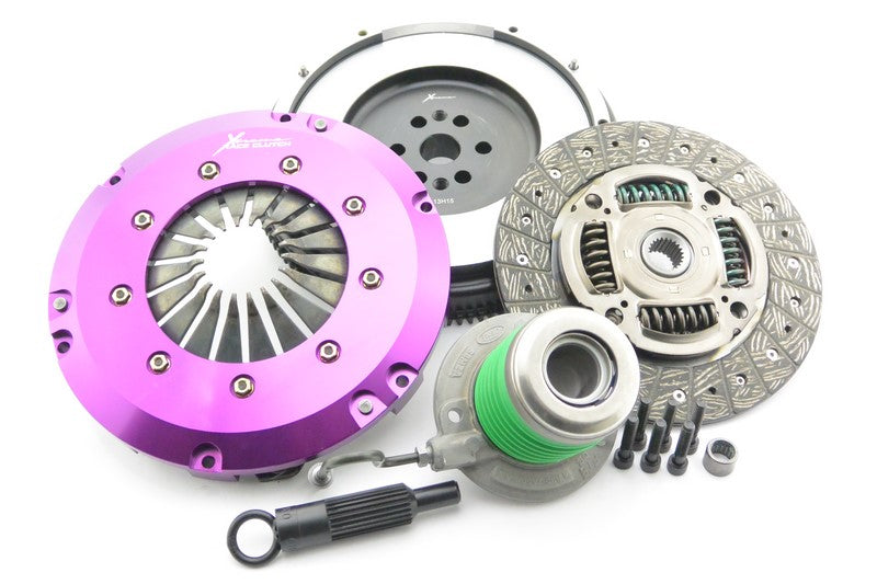 Clutch Kit - Xtreme Performance Heavy Duty Organic Incl Flywheel & CSC 600Nm Conversion kit Dual-mass to solid flywheel