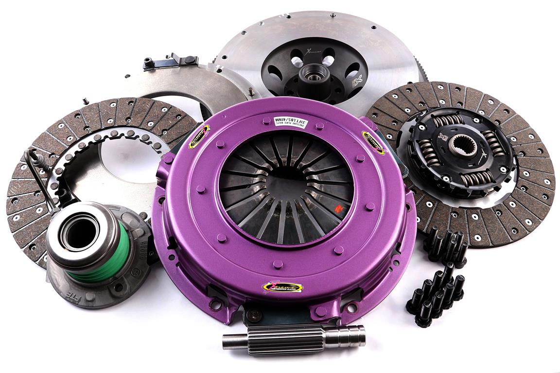 Xtreme Performance - 270mm Organic Twin Sprung Plate Clutch Kit Incl Flywheel & CSC 1000Nm