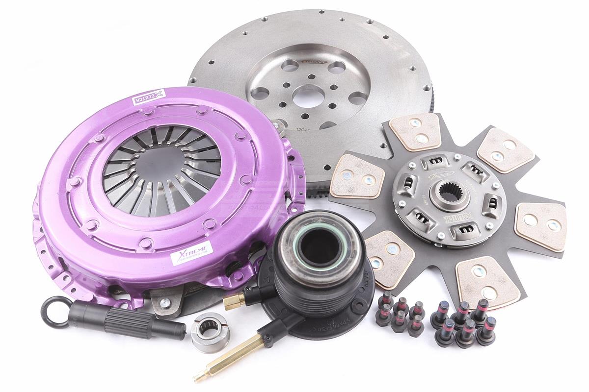 Clutch Kit - Xtreme Performance Race Sprung Ceramic Incl Flywheel & CSC 1550Kg (90% inc.) 1190Nm