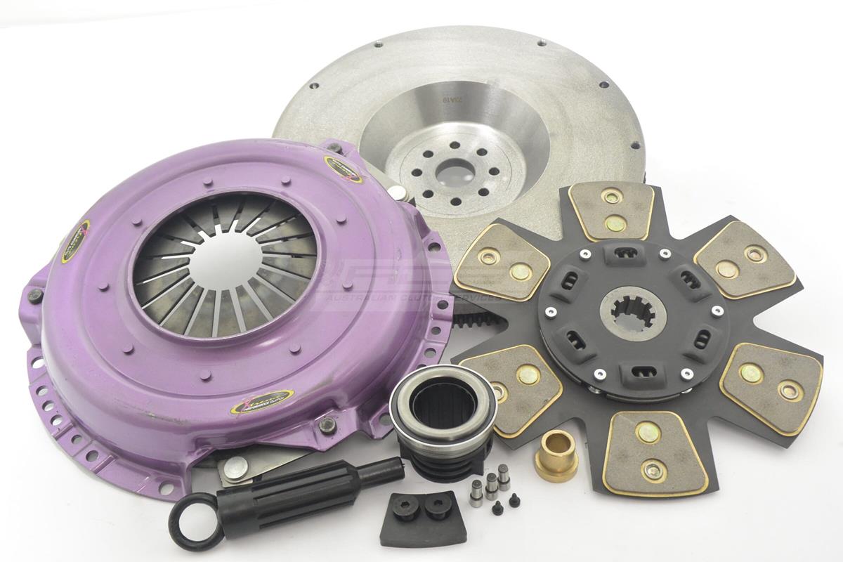 Clutch Kit - Xtreme Performance Heavy Duty Sprung Ceramic Incl Flywheel 650Nm