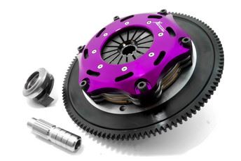 Xtreme Performance - 184mm Rigid Ceramic Twin Plate Clutch Kit Incl Flywheel 1220Nm