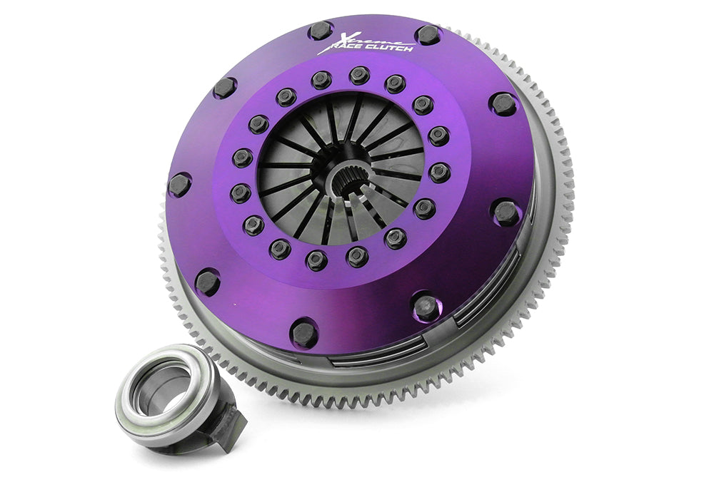 Xtreme Performance - 200mm Rigid Ceramic Twin Plate Clutch Kit Incl Flywheel 1200Nm