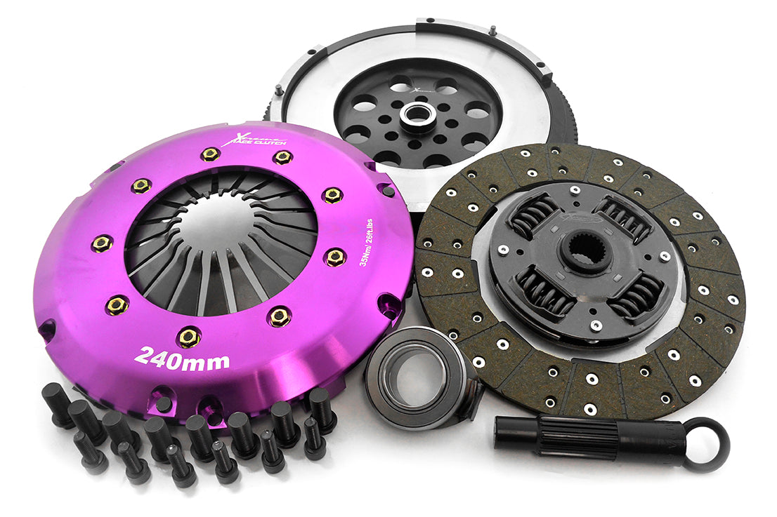 Clutch Kit - Xtreme Performance Heavy Duty Organic Incl Flywheel 600Nm