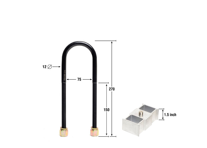 Whiteline Lowering Block - Kit 1.5"" - KLB100-15 - KLB100-15 - image 2