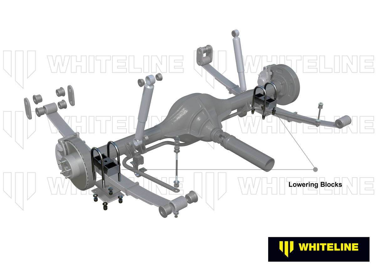 Whiteline Lowering Block - Kit 2"" - KLB100-20 - KLB100-20 - image 4