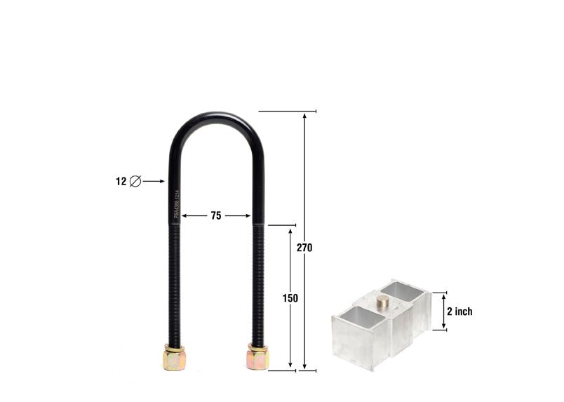 Whiteline Lowering Block - Kit 2"" - KLB101-20 - KLB101-20 - image 2