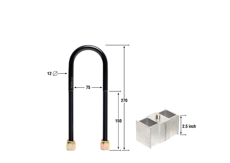 Whiteline Lowering Block - Kit 2.5"" - KLB101-25 - KLB101-25 - image 2