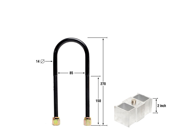 Whiteline Lowering Block - Kit 1.5"" - KLB103-15 - KLB103-15 - image 2