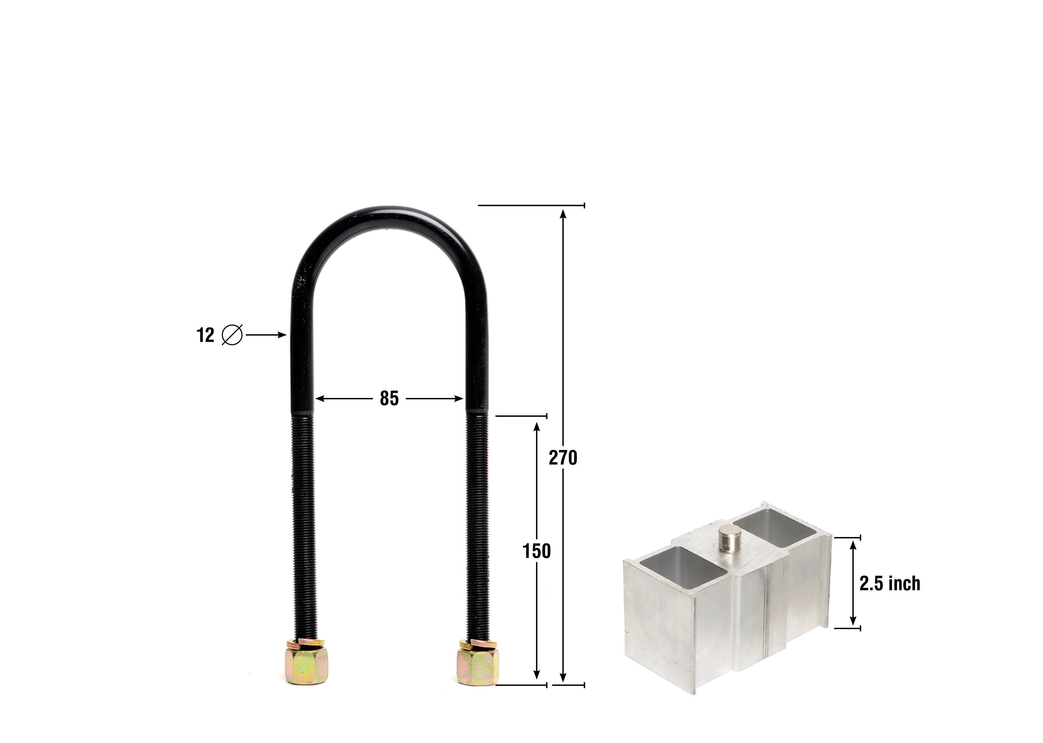 Whiteline Lowering Block - Kit 2"" - KLB103-20 - KLB103-20 - image 2