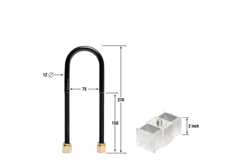 Whiteline Lowering Block - Kit 2"" - KLB104-20 - KLB104-20 - image 2