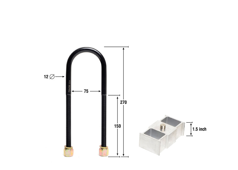 Whiteline Lowering Block - Kit 1.5"" - KLB105-15 - KLB105-15 - image 2