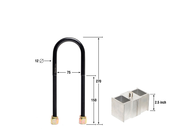 Whiteline Lowering Block - Kit 2.5"" - KLB107-25 - KLB107-25 - image 2