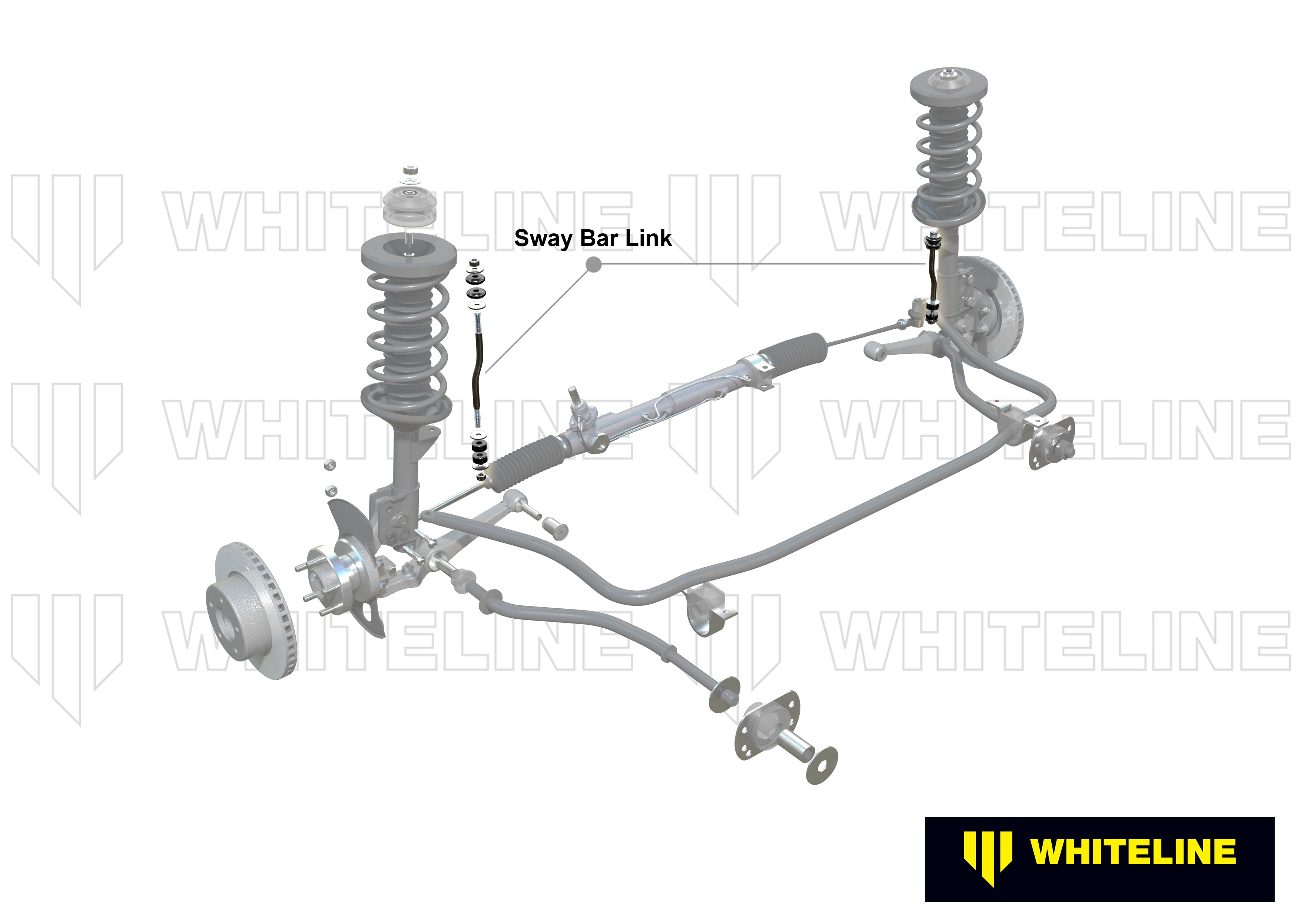 Whiteline Sway Bar Link - Assembly - KLC155 - KLC155 - image 2
