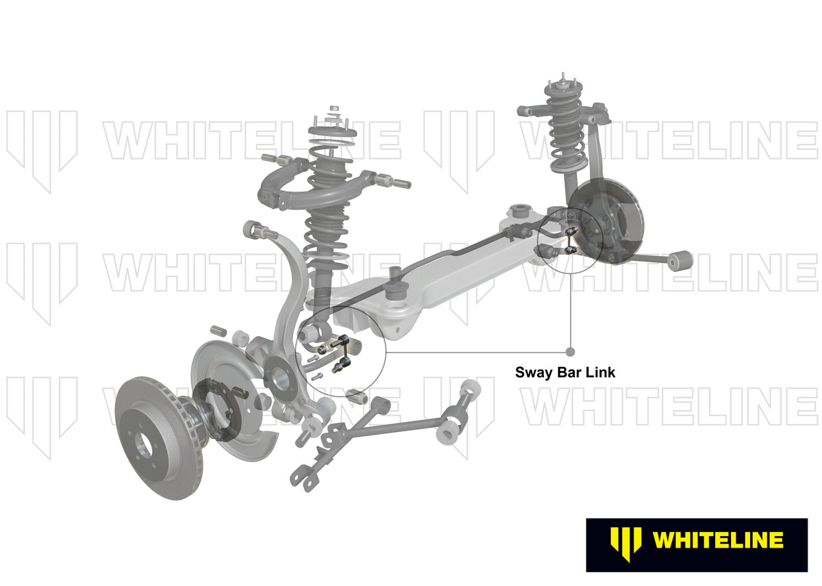 Whiteline Sway Bar Link - Assembly - Hyundai Grandeur / Hyundai Sonata / Hyundai Xg / Nissan GT-R - KLC173 - image 4