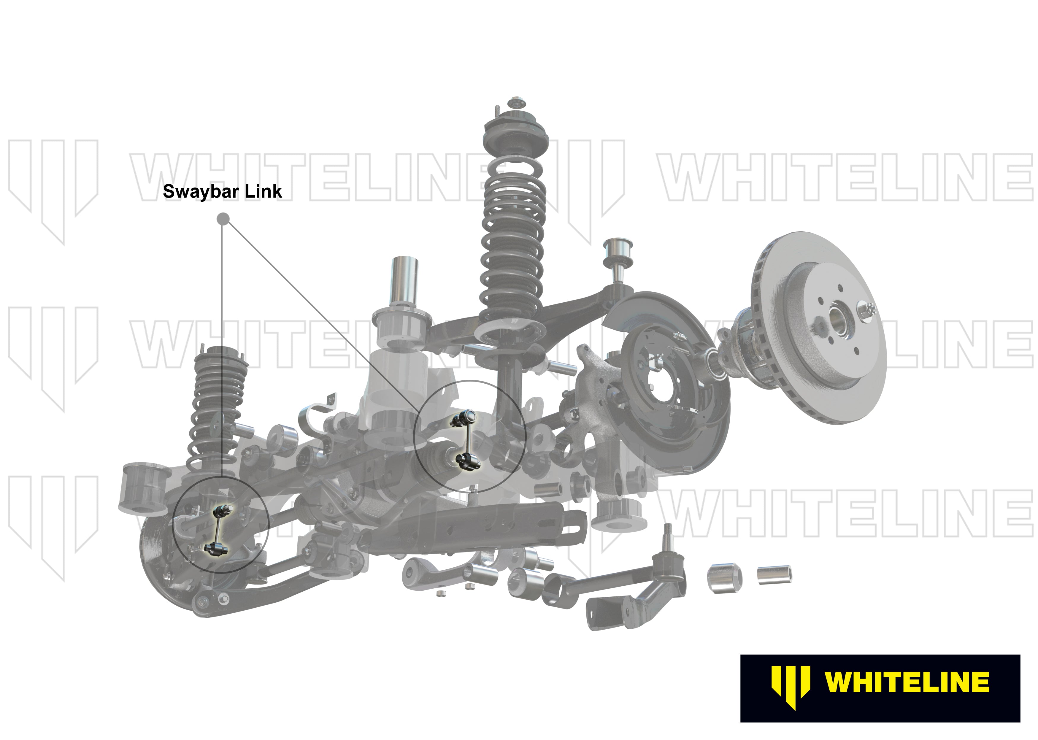 Whiteline Sway Bar Link - Assembly - Subaru Forester / Outback / Xv - KLC200 - image 4