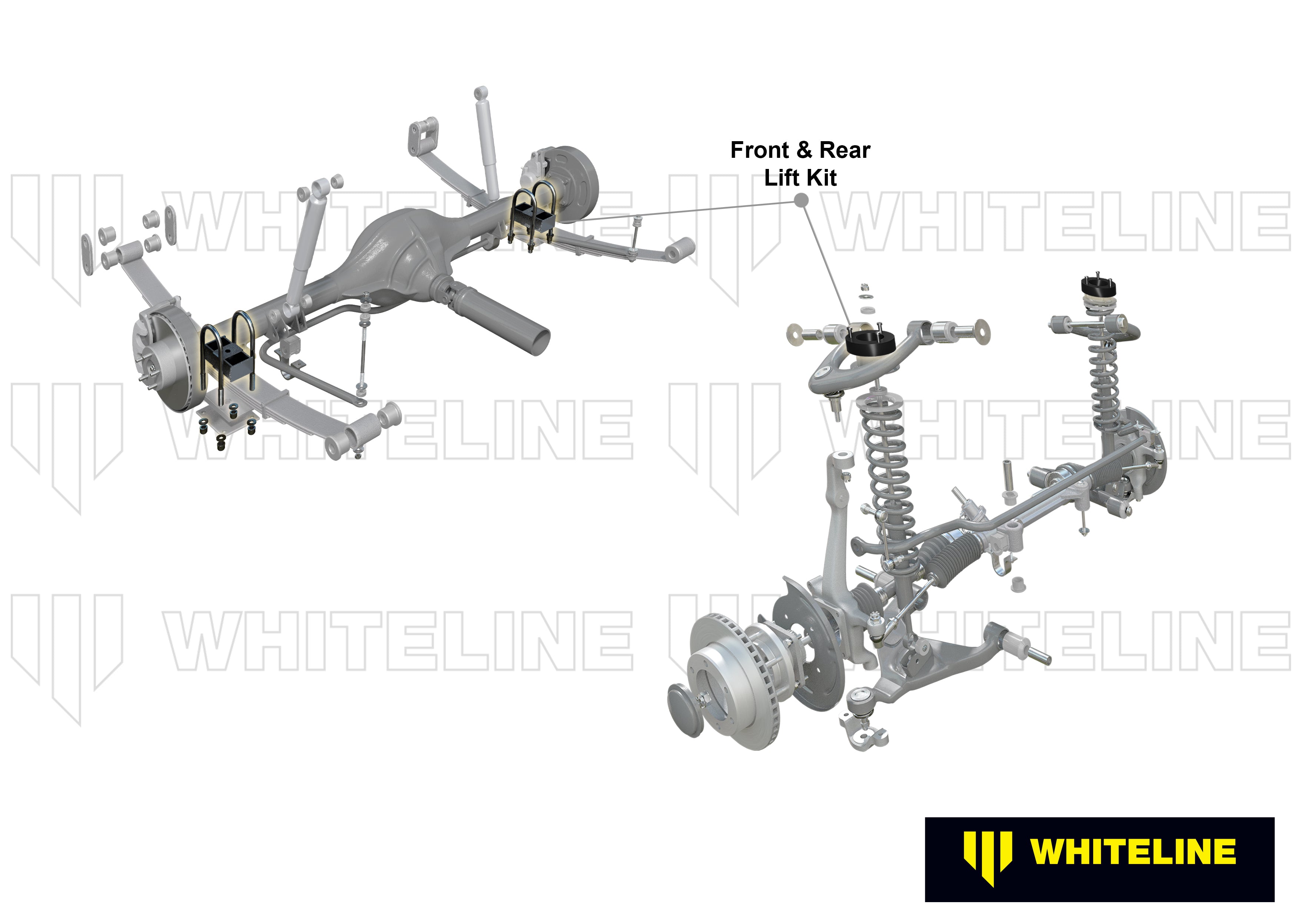 Whiteline Lift Kit - Mitsubishi Triton - KLK004 - image 4
