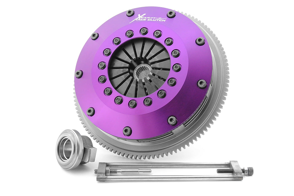 Xtreme Performance - 200mm Sprung Ceramic Twin Plate Clutch Kit Incl Flywheel 1200Nm