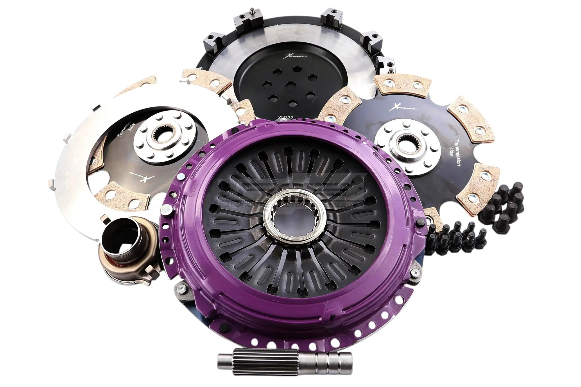 Xtreme Performance - 230mm Rigid Ceramic Twin Plate Clutch Kit Incl Flywheel 1800Nm