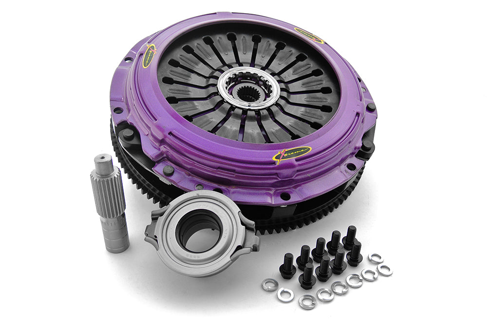 Xtreme Performance - 230mm Rigid Ceramic Twin Plate Clutch Kit Incl Flywheel 1800Nm