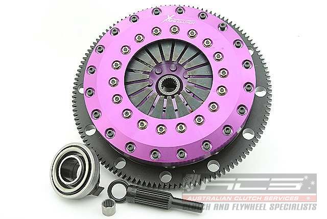 Xtreme Performance - 230mm Rigid Ceramic Twin Plate Clutch Kit Incl Flywheel 1800Nm
