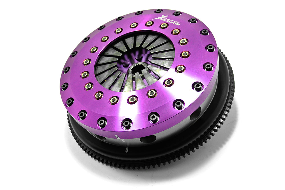 Xtreme Performance - 230mm Rigid Ceramic Twin Plate Clutch Kit Incl Flywheel 1800Nm