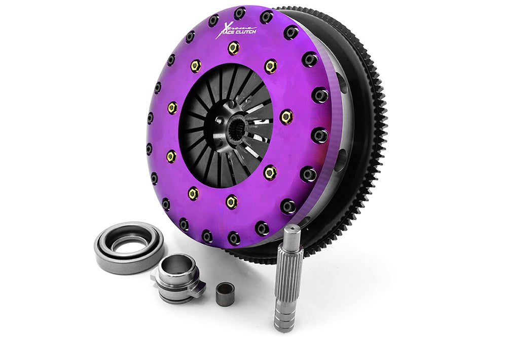 Xtreme Performance - 230mm Organic Twin Plate Clutch Kit Incl Flywheel 1200Nm