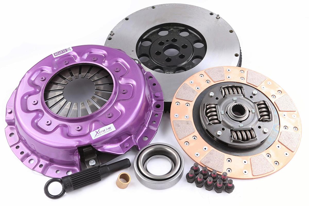 Clutch Kit - Xtreme Performance Extra Heavy Duty Cushioned Ceramic Incl Flywheel