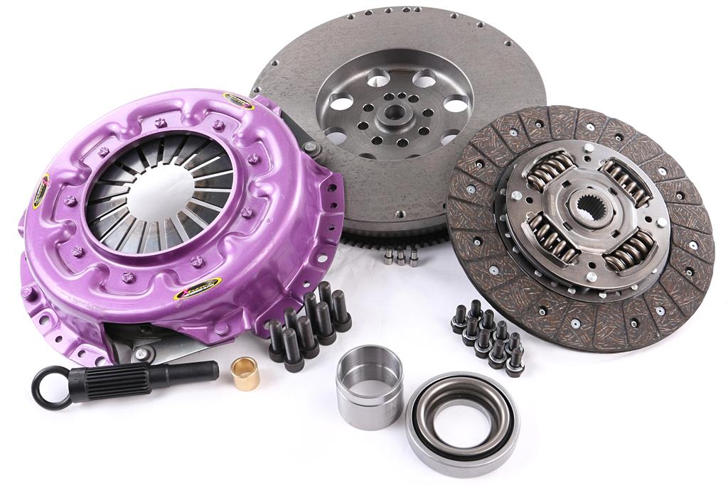 Clutch Kit - Xtreme Performance Heavy Duty Organic Incl Flywheel 380Nm 800kg (35% inc.) Conversion kit Dual-mass to solid flywheel