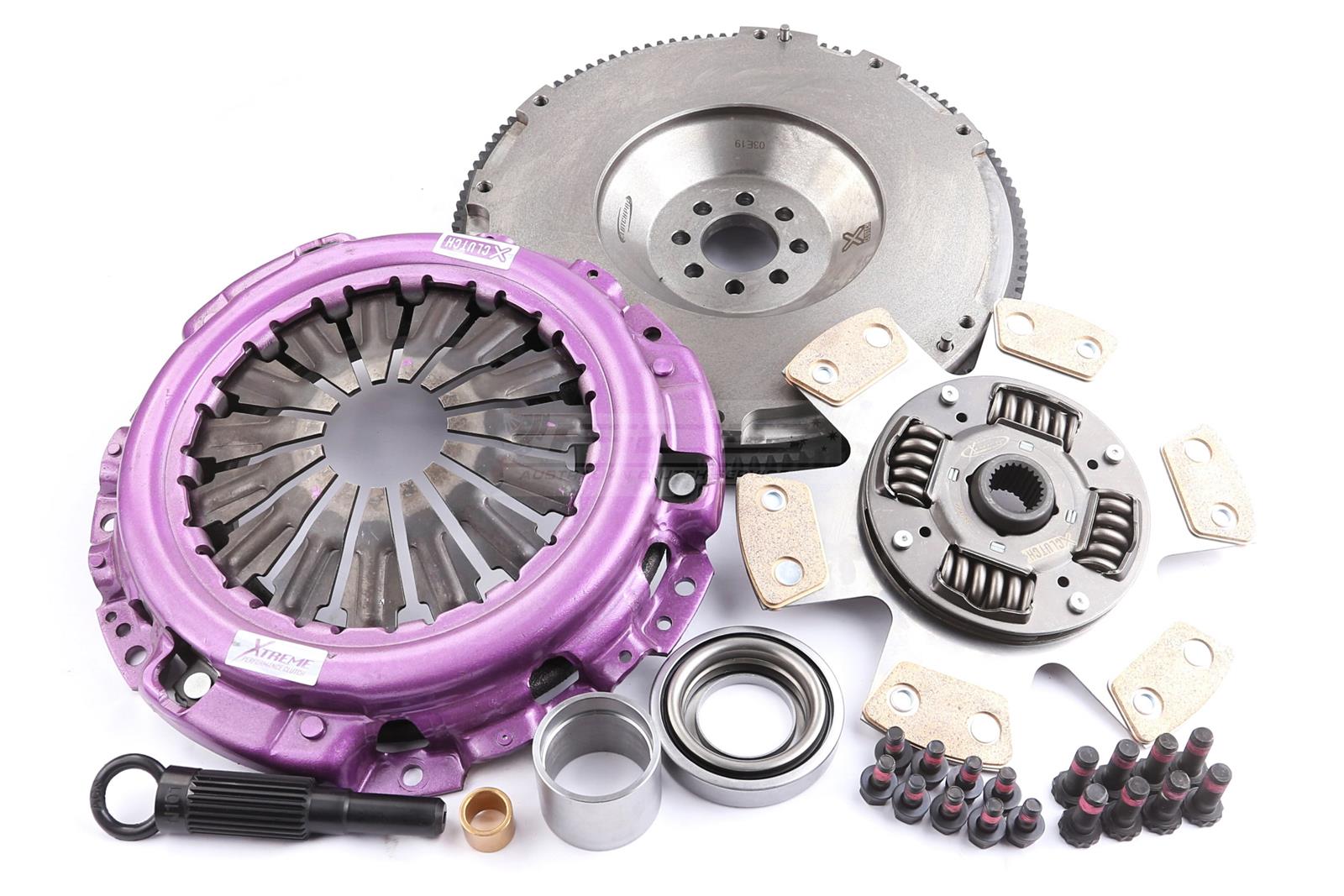Clutch Kit - Xtreme Performance Race Sprung Ceramic Incl Flywheel 1700kg (70% inc) 1110Nm