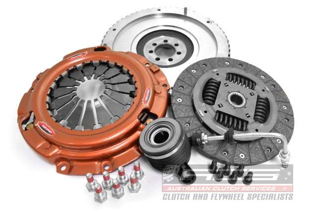 Clutch Kit - Xtreme Outback Heavy Duty Organic Incl Flywheel & CSC  260Nm 780Kg (25% inc.)
