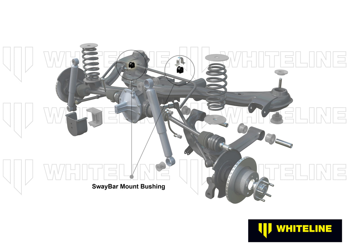 Whiteline Sway Bar Mount - Bushing Kit 16mm - BMW 3 E30 / M3 - KSK012-16 - image 4